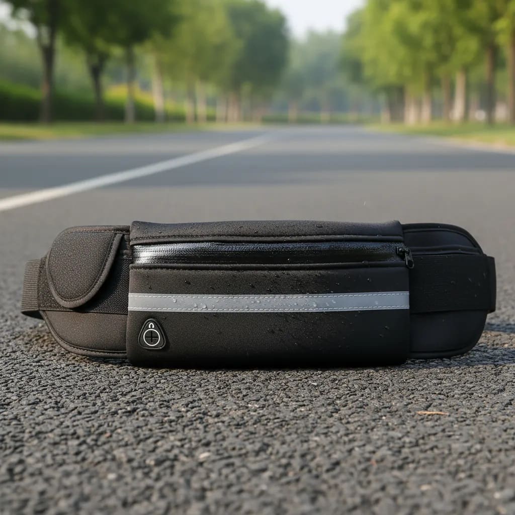 Riñonera deportiva Premium con Porta botella, celular y más